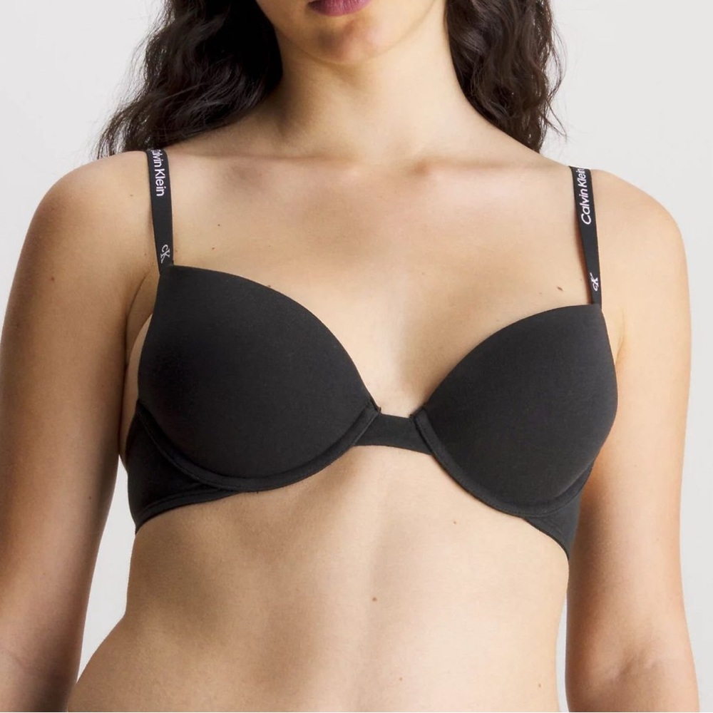 Calvin Klein Black Push-Up Bra